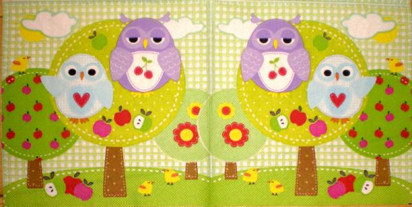 026 Eulen - 3-lagig - Paper Design